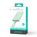Pikkukuva 6 / 8: Magneettinen virtapankki 10000mAh 20W jalustalla + Lightning-kaapeli - USB-C vihreä