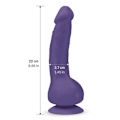 Miniatyrbillede 3 af 5: G-Vibe - Greal 2 Violet Realistic Vibrator