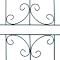 Miniatyrbillede 7 af 8: Trellis sæt af 2