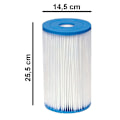 Pikkukuva 3 / 3: INTEX PUMPPUSUODATTIMET 6 kpl Tyyppi B 29005
