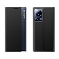 Miniatyrbillede 1 af 8: Case cover med klap og stativ til Xiaomi 13 Lite New Sleep Case sort