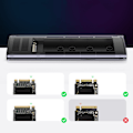 Pikkukuva 6 / 7: Taskukotelo M.2 SSD -asemalle USB 3.2 Gen 2 SuperSpeed ​​​​USB 10 Gbps harmaa