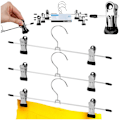 Miniatyrbillede 7 af 7: Metalbuksebøjle med clips, 3 stk.