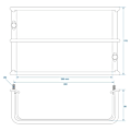 Pikkukuva 6 / 6: Takavalon suojus 260x170x80mm