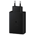Miniatyrbillede 2 af 7: Netoplader 2x USB-C og 1x USB PPS PD 65W QC 3.0 AFC FCP sort