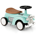 Miniatyrbillede 2 af 5: Rutcshauto ride-on køretøj med opbevaringsplads og tipbeskyttelse børne køretøj med rat 58 x 27 x 34 cm grøn