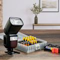 Miniatyrbillede 2 af 9: Batteriboks med tester