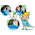 Miniatyrbillede 3 af 4: Udvidelseshavepool 305 x 61 cm 6i1 INTEX 28116
