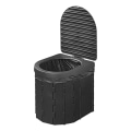 Pikkukuva 1 / 7: Taitettava retkeily-wc ​​kannella