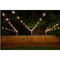 Miniatyrbild 7 av 9: Solar Garden String Lights, 50 LED varmvita, 7m