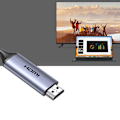 Pikkukuva 7 / 9: USB-C - HDMI 2.1 8K 60 Hz sovitinkaapeli, 1,5 m harmaa