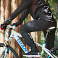 Miniatyrbillede 6 af 7: Termocykelbukser, beskyttelse mod vand og vind, str. M, sort