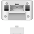 Miniatyrbillede 5 af 8: Clockradio Temp/Fugtighed USB-C/Batteridrift Hvid