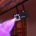 Miniatyrbillede 3 af 10: Tågemaskine 450W røgmaskine med 13 farvede LED-lys og RGB-effekt, tågemaskine med 2 lednings- og radiofjernbetjeninger til bryllupper, Halloween, jul