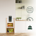 Miniatyrbillede 2 af 8: Stativ til 3 poser