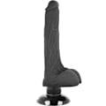 Miniatyrbillede 5 af 8: Basecock - Realistic Vibrator 2-1 Sort 18,5 Cm -O- 4 Cm