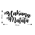 Pikkukuva 3 / 3: Koristeellinen metalliseinätarvikkeet Hakuna Matata