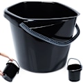 Miniatyrbillede 8 af 8: Sort plastspand 14 l