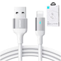 Pikkukuva 5 / 9: Kaapelikaapeli iPhone A10 -sarjan USB:lle - Lightning 2.4A 1.2m valkoinen