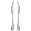 Miniatyrbillede 1 af 6: To takkede knive i rustfrit stål til pizza og bøffer