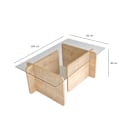 Miniatyrbillede 7 af 7: Sofabord Giona - Safir