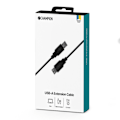 Miniatyrbillede 2 af 2: USB 2.0 forlængerkabel A->A 2,5m