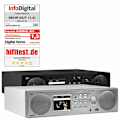 Pikkukuva 2 / 9: DABMAN i450 Hybrid Stereo Radio DAB+ / FM / Internet /Bluetooth Valkoinen-hopea