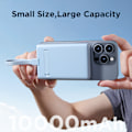 Pikkukuva 8 / 9: Magneettinen varavirtalähde 10000mAh 20W jalustalla + Lightning-kaapeli - USB-C sininen