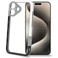 Miniatyrbillede 1 af 7: Bumper iPhone 16 Sort/Hvid
