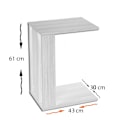 Miniatyrbillede 6 af 6: Sidebord Pasific C - Sort