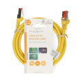 Pikkukuva 3 / 3: CAT6 Verkkokaapeli | RJ45 uros | RJ45 uros | S/FTP | 1.50 m | Pyöreä | LSZH | Keltainen | Label
