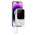 Miniatyrbillede 7 af 9: Powerbank med hurtig opladning 10000mAh 20W QC-PD-SCP-FCP kabel Iphone Lynhvid