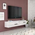 Miniatyrbillede 3 af 7: TV Stand Inel - Hvid