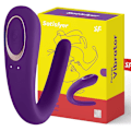 Pikkukuva 1 / 6: Satisfyer – kumppanin leluvibraattori, joka stimuloi molempia kumppaneita