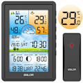 Miniatyrbillede 1 af 9: Vejrstation med display BD-906 sort