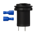 Miniatyrbillede 4 af 7: Indbygningsstik DIN 12V/24V