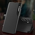Pikkukuva 8 / 9: Kotelon kansi läpällä ja teline Xiaomi Redmi Note 12 5G / Poco X5 5G Eco Leather mustalle