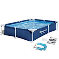 Miniatyrbillede 1 af 4: Rektangulær ramme pool 221x150x43 cm Bestway 56401N