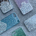 Miniatyrbild 7 av 9: Glänsande fodral med glitter för Samsung Galaxy A42 5G Star Glitter rosa