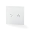 Pikkukuva 4 / 6: SmartLife Seinäkytkin | Wi-Fi | kaksois | Seinäkiinnitys | 1000 W | Android™ / IOS | Lasi | Valkoinen