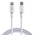 USB-C till Lightning-kabel 2,4A, 1m - Vit