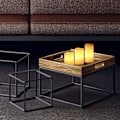 Miniatyrbild 2 av 8: LED-blockljus vax set om 3