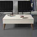 Miniatyrbillede 2 af 4: Sofabord Best - Creme