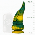 Miniatyrbillede 2 af 10: Epic - Cetus Green Tentacle Dildo Large Size