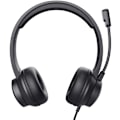 Miniatyrbillede 3 af 8: Ayda PC headset USB Sort