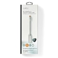 Pikkukuva 6 / 6: Mini DisplayPort kaapeli | DisplayPort 1.2 | Mini DisplayPort Uros | DisplayPort Naaras | 21.6 Gbps | Kullattu | 0.20 m | Pyöreä | Punottu | Hopea | L