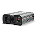 Miniatyrbild 8 av 9: Växelriktare med modifierad sinusvåg | Inspänning: 24 V DC | Enhetens utgångsanslutning: Type F (CEE 7/3) / USB-A | 230 V AC 50 Hz | 1000 W | Toppeffe