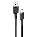 Pikkukuva 1 / 9: USB-kaapeli - USB-C 3A 1,2 m musta