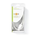 Pikkukuva 4 / 4: Mini DisplayPort kaapeli | DisplayPort 1.4 | Mini DisplayPort Uros | DisplayPort uros | 48 Gbps | Niklattu | 2.00 m | Pyöreä | PVC | Valkoinen | Blist