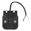 Miniatyrbillede 4 af 7: Forreste positionslygte 12/24V hvid 65 x 65 mm LED med holder